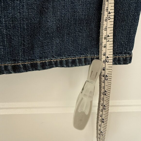 Old Navy Jeans - Low waisted - Wide Leg Dark Wash - Size 12 - Picture 13 of 13